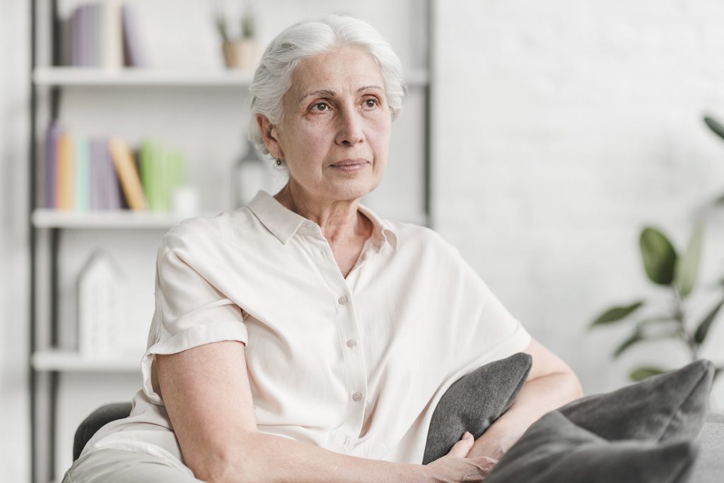 Image of elderly woman