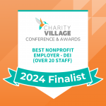 Best nonprofit employer - DEI (over 20 staff) 2024 finalist