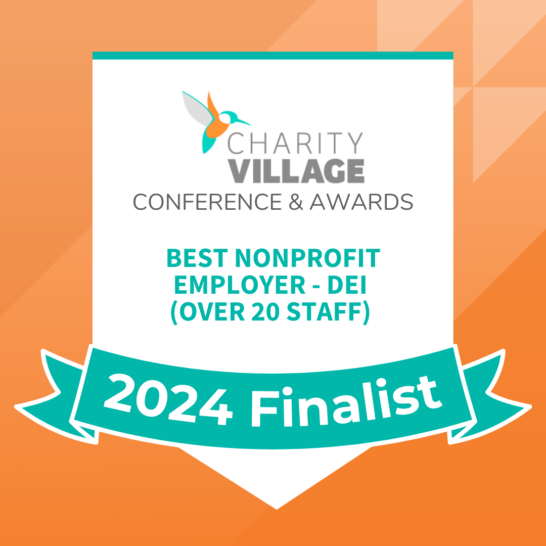 Best nonprofit employer - DEI (over 20 staff) 2024 finalist